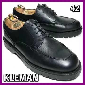 KLEMAN 블랙 드레스 슈즈 42