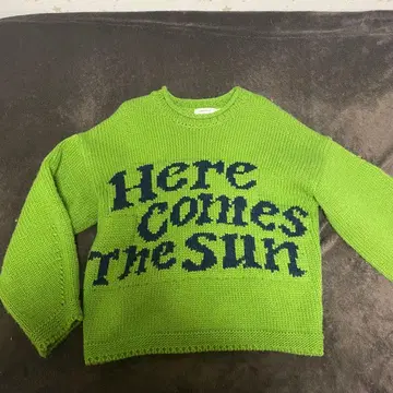 moussy 로고 니트