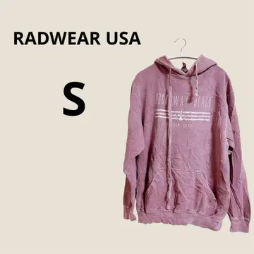 RADWEAR USA 퍼플 후드티 S 사이즈