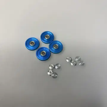 [미니 사륜구동] 13mm 올 알루미늄 베어링 롤러 블루