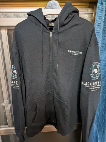 랏츠 풀 집업 후드티 XXL 블랙