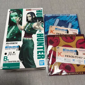 HUNTER x HUNTER 이르미 조르딕 피규어와 타월 세트
