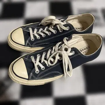 ALL STAR 블랙 로우컷 스니커즈