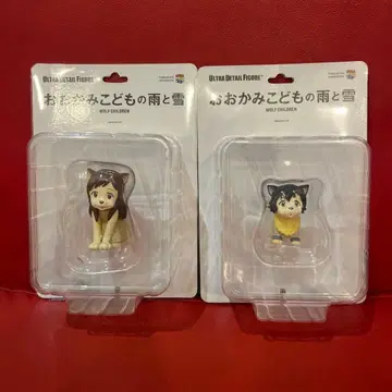 레어 피규어 UDF 늑대아이 아메와 유키 2개 세트