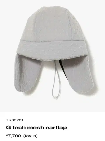 THE RED THREAD 원피스 G tech mesh earflap