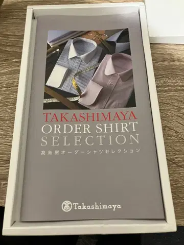 타카시마야 오더 셔츠 셀렉션