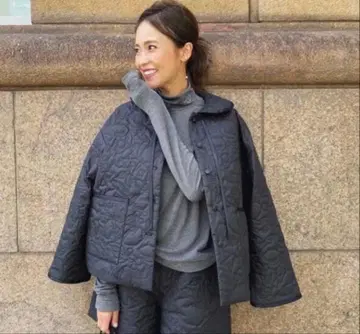 새상품급 rosy monster 하베스트 퀼팅 자켓 black