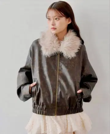 치코 가죽 자켓