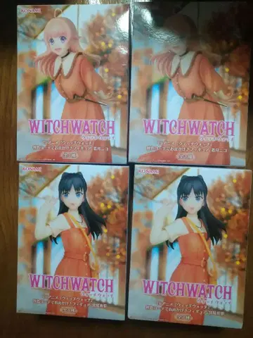 위치 워치 와카츠키 니코 미야오 오토메 프라이스 피규어 4세트