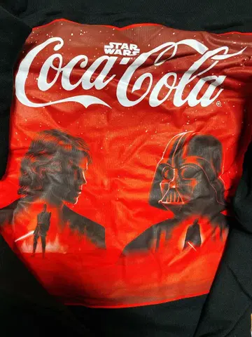 코카콜라 스타 워즈 맨투맨 다스 베이더 아나킨