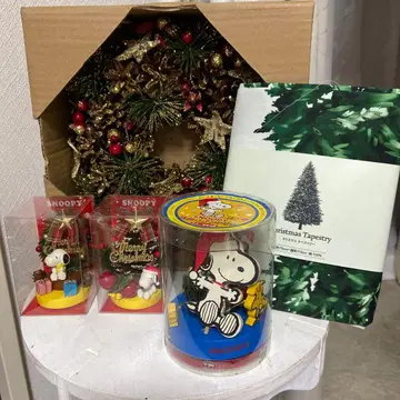 스누피 크리스마스 굿즈 세트
