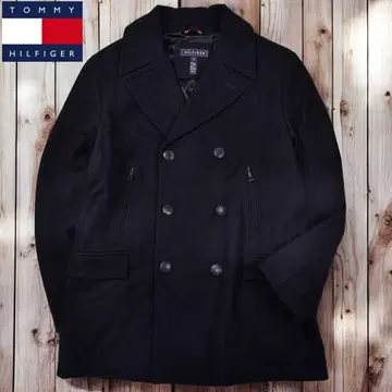 11M431 TOMMY HILFIGER 더블 롱 코트 피 코트