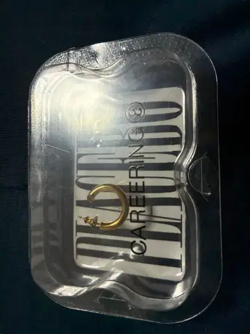 커리어 반지 골드 501 사이즈 한쪽 귀용