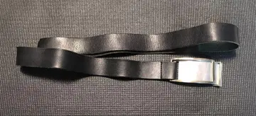 ato 아토 블랙 가죽 벨트