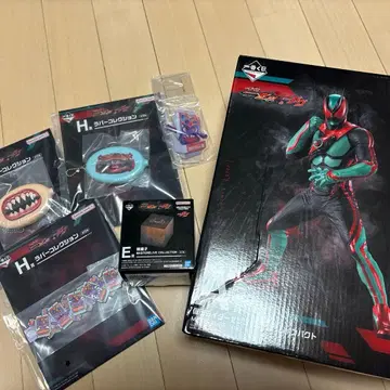 제일복권 가면라이더 갓챠드 & 가면라이더 가이저 A상 & E상 외