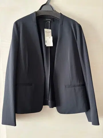 UNTITLED 네이비 노카라 자켓 LL