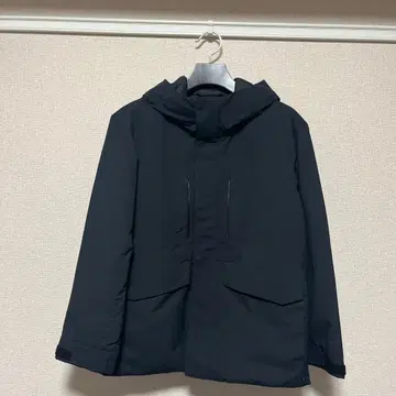 [ UNIQLO ] 하이브리드 다운 후드티 블랙 XS