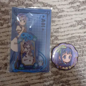 지박소년 하나코 군 아카네 아오이 키링 캔뱃지 10주년 기념