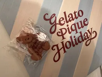 Gelato Pique Holiday 스마트폰 그립 곰 모양 캡슐 토이