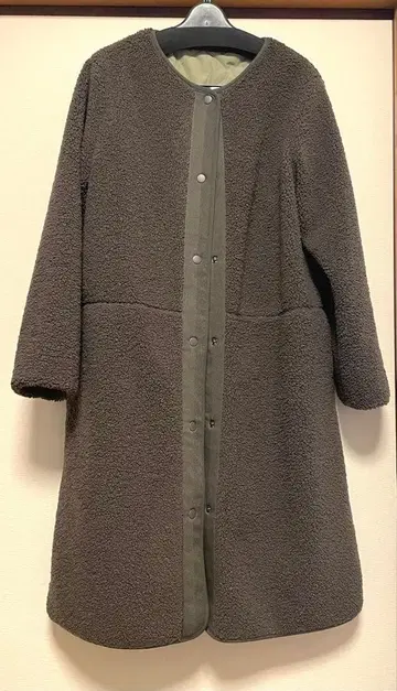 [ 미사용 새상품 ] URBAN RESEARCH 퀼팅 보아 리버서블 코트