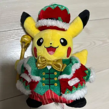 크리스마스 코스튬 피카츄 봉제 인형