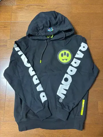 BARROW 블랙 후드티 L 사이즈