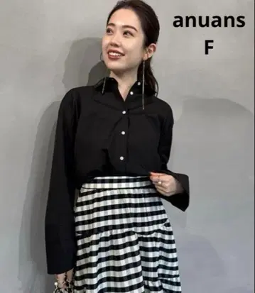 새상품급 [ anuans ] many way 블라우스 블랙