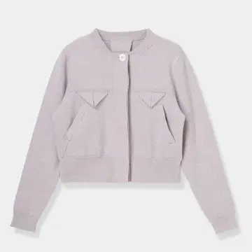 컴팩트 니트 캐시미어 블루종