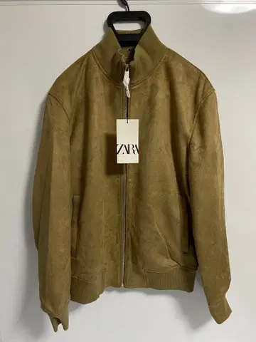 재고 세일 ZARA 미사용 베이지 집업 자켓 M 사이즈