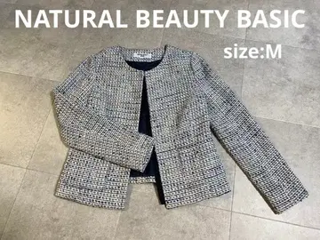 NATURAL BEAUTY BASIC 노카라 자켓 M