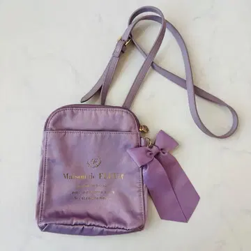 메종 드 플뢰르 미니백 리본 라벤더 (C173)