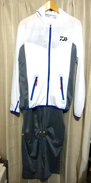 다이와 DAIWA 액티브 메쉬 후드티 상하의 세트 남성용 M 사이즈