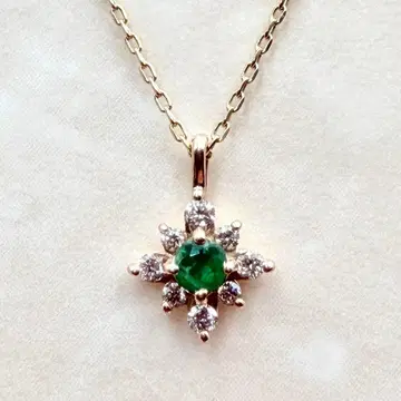 새상품급 K10 페스타리아 에메랄드 다이아몬드 목걸이 레어템 레어