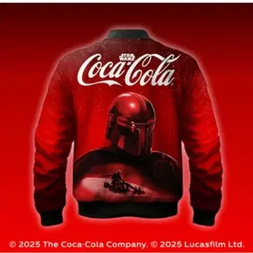 코카콜라 스타 워즈 봄버 자켓 M 사이즈
