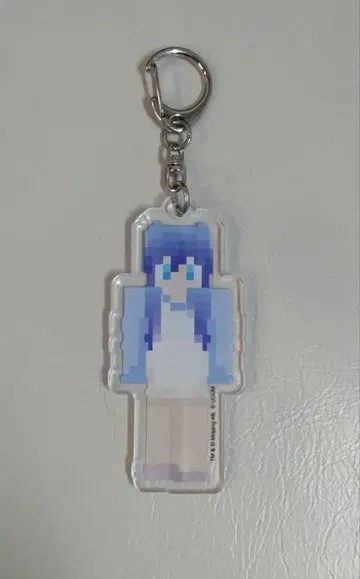 컬러풀 피치 루나 셰어하우스 아크릴 키링 마인크래프트
