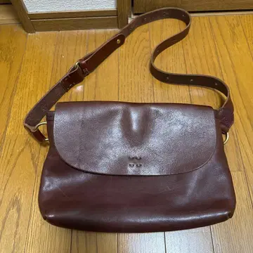 SLOW 가죽 숄더백