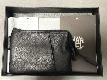 가죽 코인 케이스 블랙