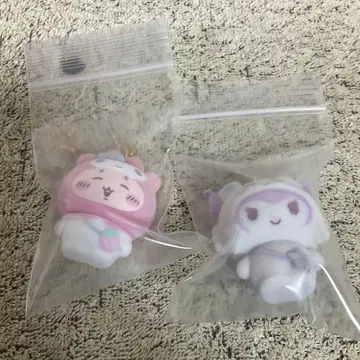 치이카와 산리오 키링 2개 세트