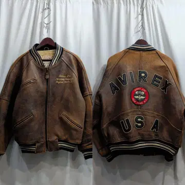 [ 레어 사이즈:XS ] 양호 아비렉스 버스티 자켓 JP/L 상당