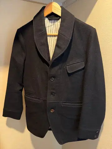 블랙 테일러드 자켓