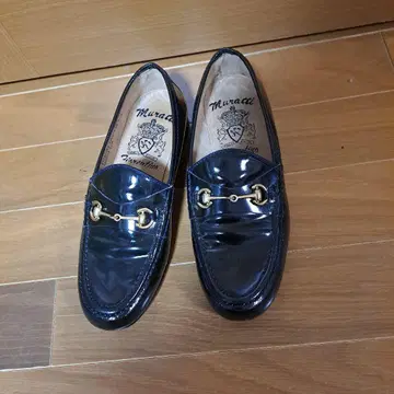 Muratti 블랙 가죽 로퍼