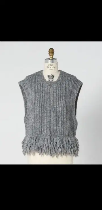 FALL2 3G 알파카 니트 베스트 DRAWER 2025 가을/겨울 신상