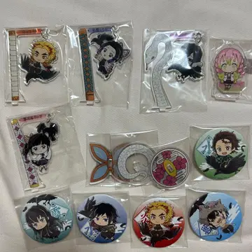 귀멸의 칼날 아크릴 키링 아크릴 스탠드 캔뱃지