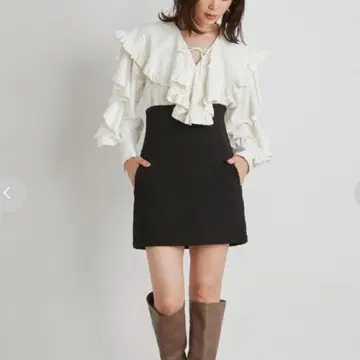 [미사용 새상품] snidel 하이웨스트 스커트 쇼츠