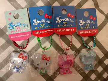 새상품 체인 헬로키티 x 4