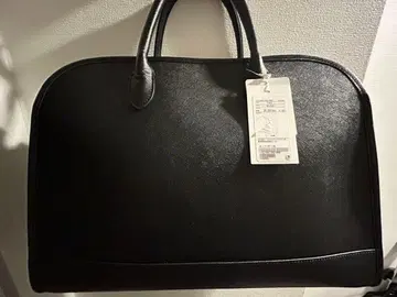 UNITED ARROWS 블랙 가죽 비즈니스 백