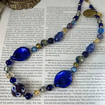 이탈리아제 베네치아 유리 목걸이 451