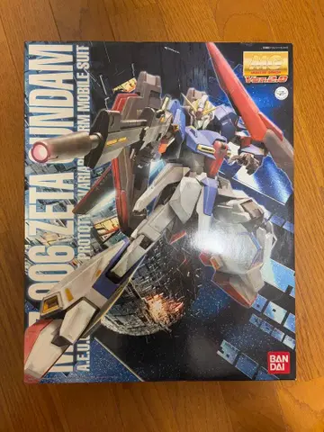 [ 미사용품 ] MG 제타 건담 ver 2.0 건담 프라모델 Z 건담