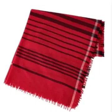 폴 스튜어트 에어리 울 스톨 레드 계열