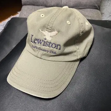 Lewiston 골프 캡 카키색 구제 의류 시티 스트릿